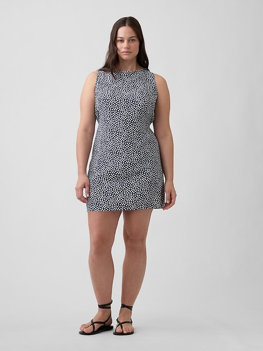 Image number 4 showing, Print Sleeveless Mini Dress