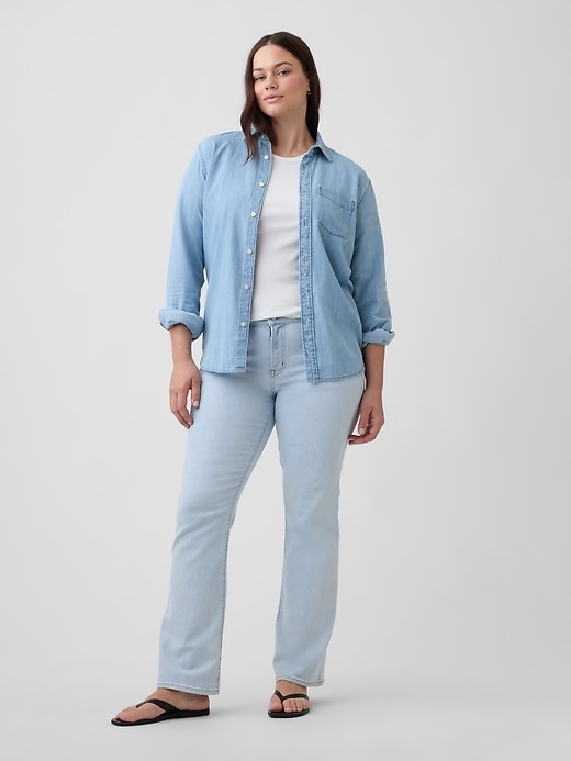 Image number 5 showing, Mid Rise Boot Jeans