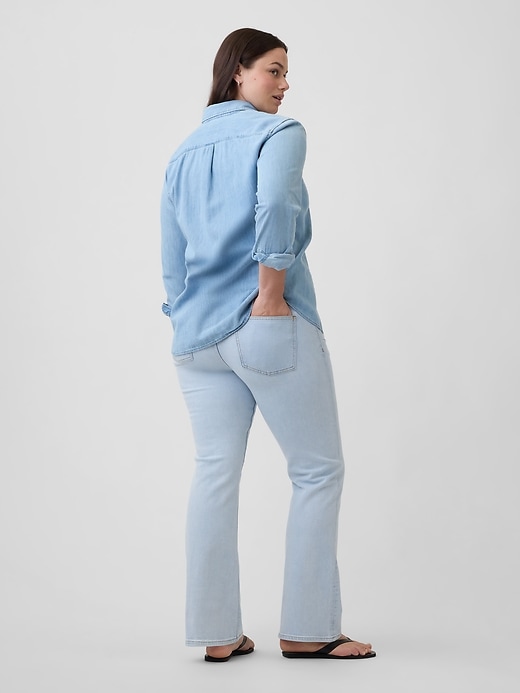 Image number 6 showing, Mid Rise Boot Jeans