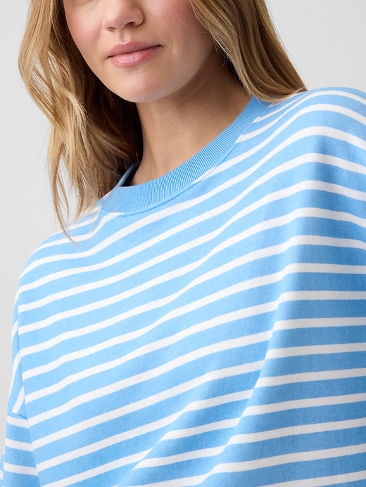 Image number 4 showing, Relaxed Wedge French Terry Sweatshirt