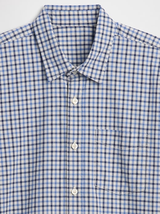 Image number 4 showing, Stretch Poplin Shirt in Standard Fit