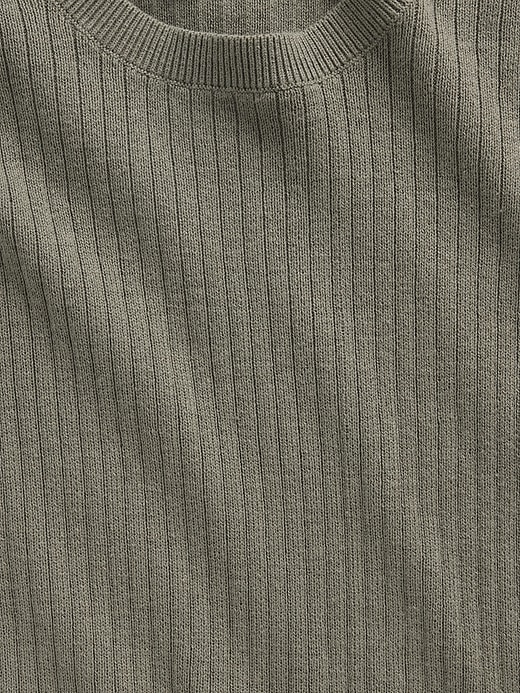 Image number 3 showing, Ribbed Crewneck Sweater T-Shirt