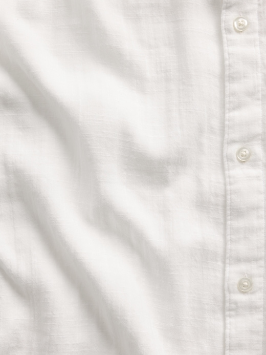 Image number 4 showing, Gauze Shirt in Boxy Fit