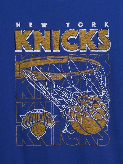 Image number 4 showing, Adult NBA New York Knicks Relaxed Graphic T-Shirt