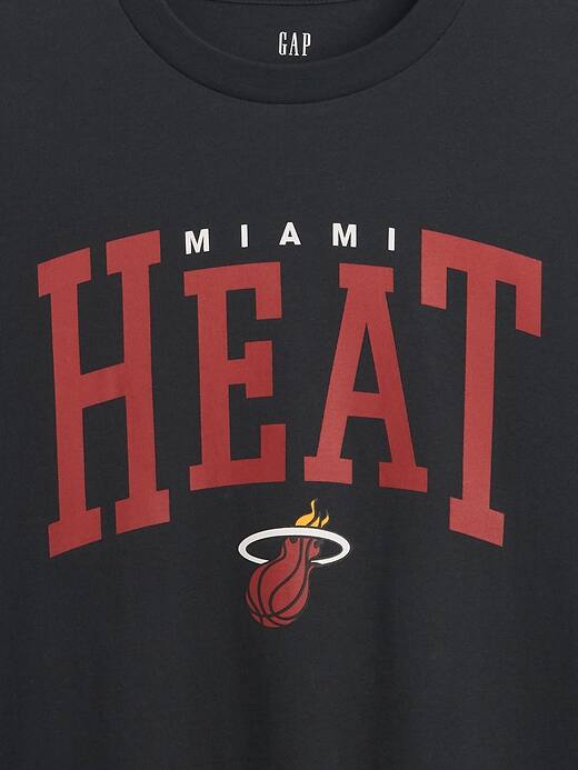 Image number 4 showing, Adult NBA Miami Heat Relaxed Graphic T-Shirt