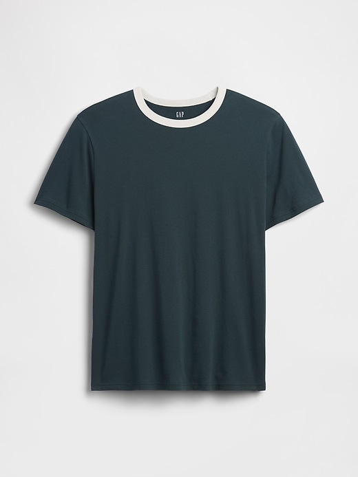 Image number 5 showing, Everyday Soft Ringer Crewneck T-Shirt