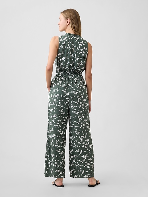 Image number 2 showing, Sleeveless Wide-Leg Jumpsuit