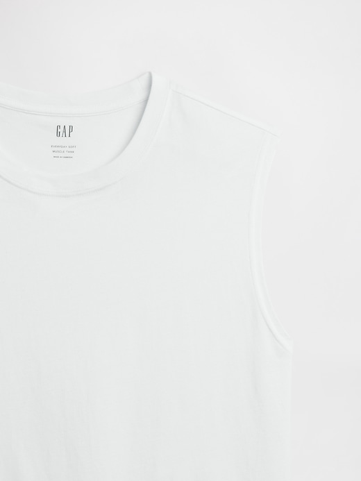 Image number 4 showing, Everyday Soft Relaxed Muscle Tank Top