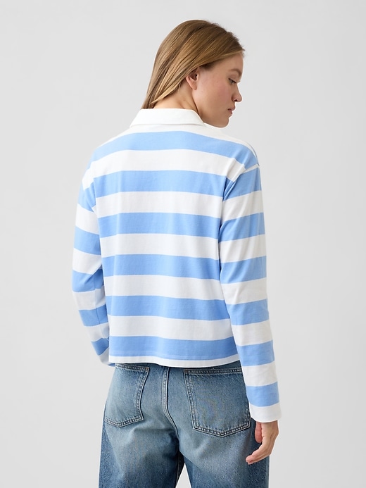 Image number 2 showing, Relaxed Rugby Polo Shirt