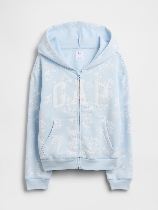 Image number 1 showing, Kids Relaxed Gap Logo Zip Hoodie