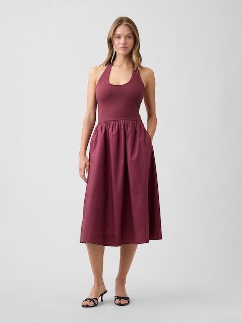 Halter Midi Dress