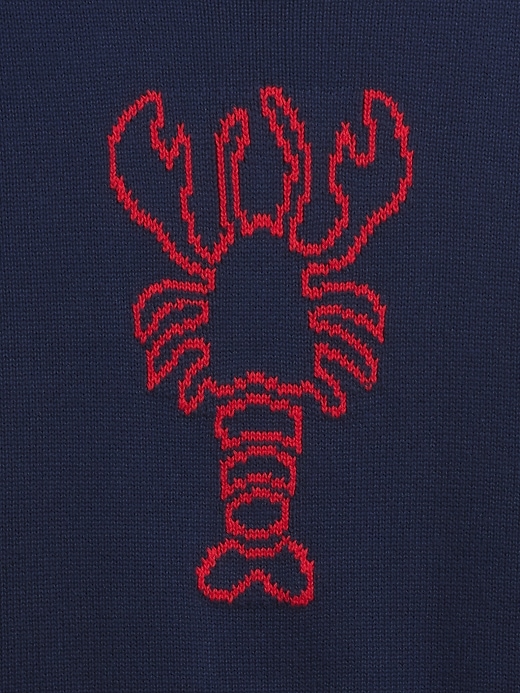 Image number 4 showing, Rollneck Intarsia Sweater