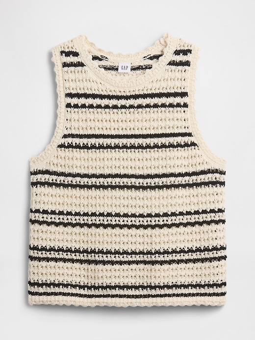 Image number 5 showing, Crochet Shell Tank