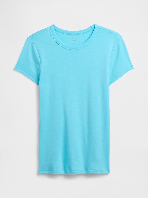 Image number 5 showing, Modern Ribbed Crewneck T-Shirt