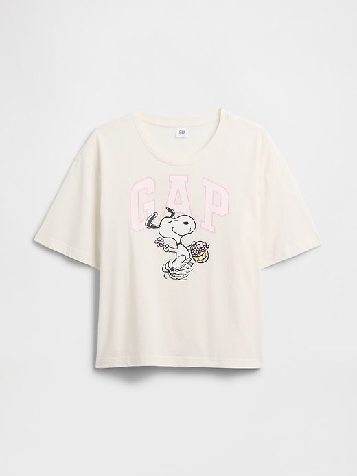 Image number 5 showing, Peanuts Oversized Gap Logo T-Shirt