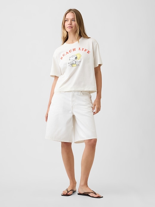 Image number 3 showing, Peanuts Oversized Graphic T-Shirt