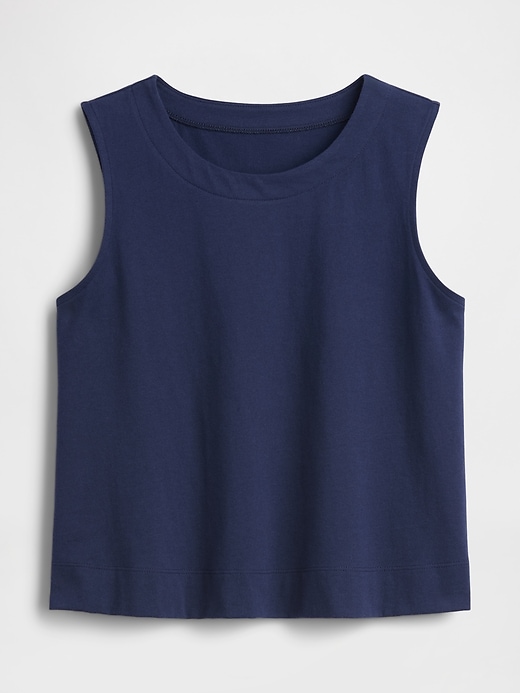 Image number 4 showing, Crewneck PJ Shell Tank Top