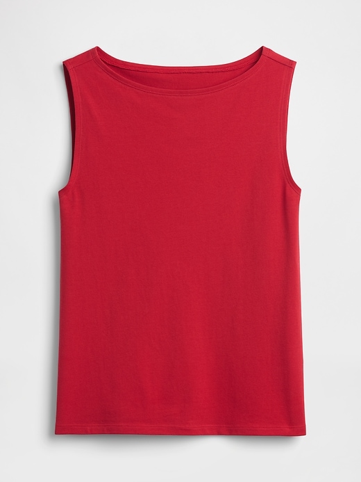 Image number 5 showing, Boatneck Tank Top