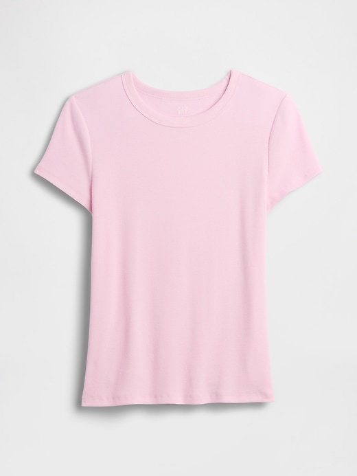 Image number 5 showing, Essential Ribbed Crewneck T-Shirt