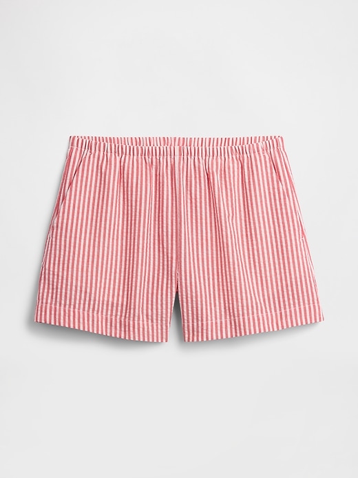 Image number 7 showing, 4" Relaxed Pull-On Seersucker Shorts