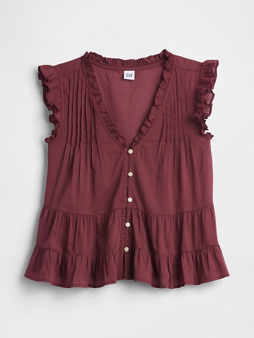 Image number 5 showing, Tiered Ruffle Top