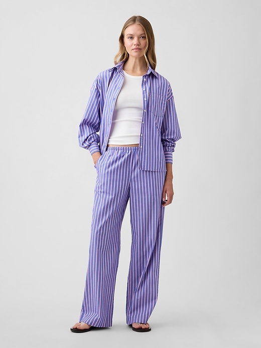 Image number 3 showing, Oversized Shirt in Poplin