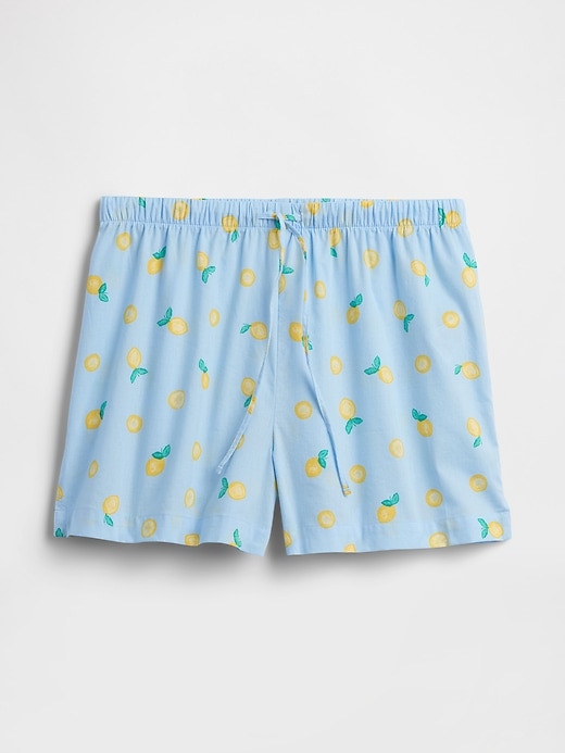 Image number 4 showing, Poplin PJ Shorts