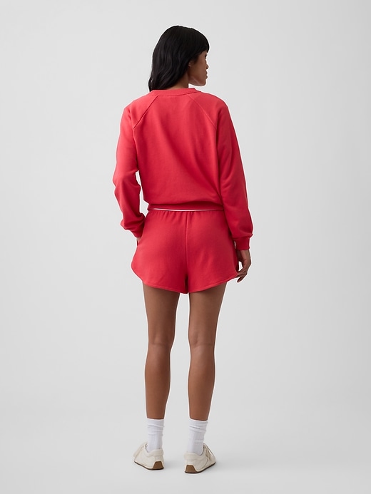 Image number 2 showing, Relaxed French Terry Dolphin Shorts