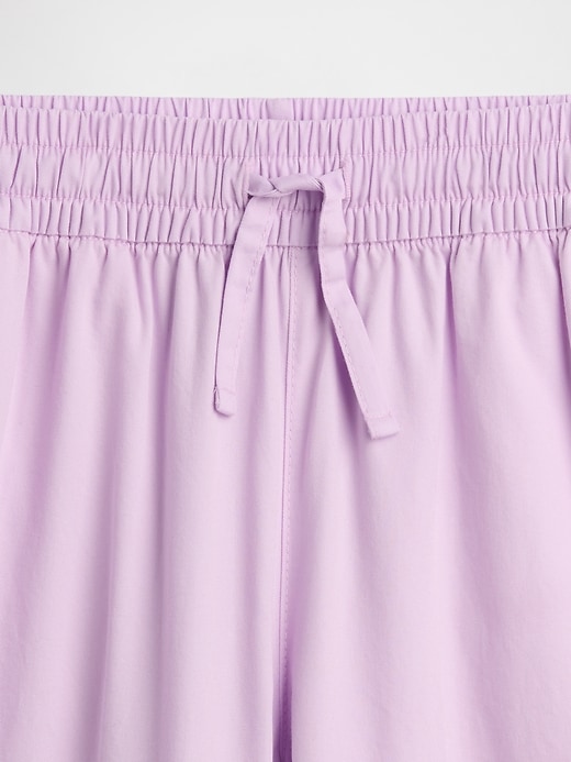 Image number 3 showing, Kids Pull-On Relaxed Denim Cargo Pants