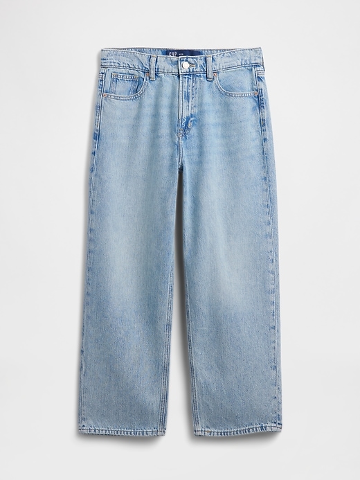Image number 7 showing, Low Slung SuperSoft Relaxed Straight Crop Jeans