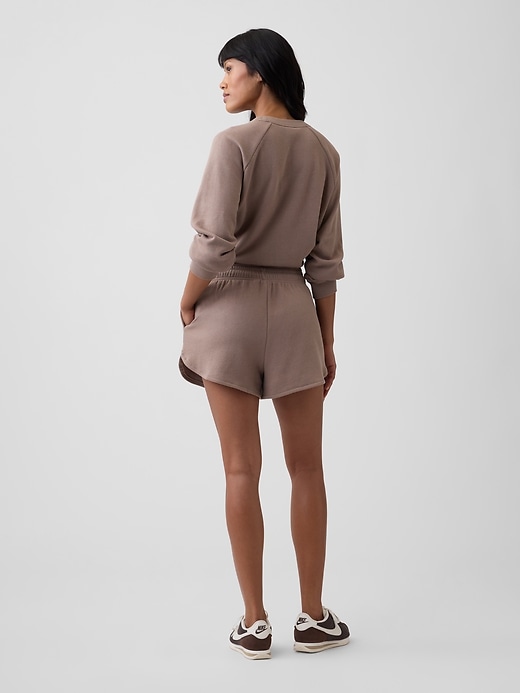 Image number 2 showing, Relaxed French Terry Dolphin Shorts