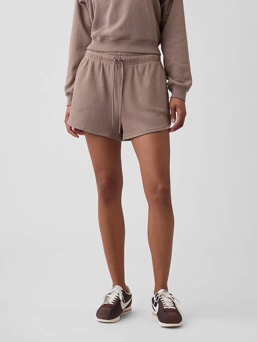 Image number 3 showing, Relaxed French Terry Dolphin Shorts