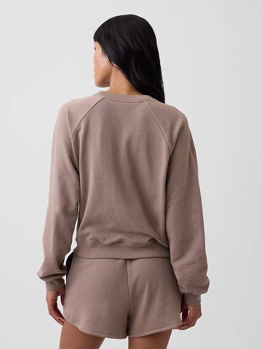 Image number 2 showing, Relaxed French Terry Crewneck Sweatshirt