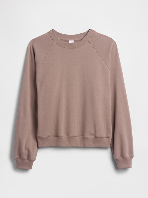 Image number 5 showing, Relaxed French Terry Crewneck Sweatshirt