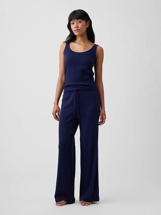 Image number 3 showing, Pointelle PJ Tank Top