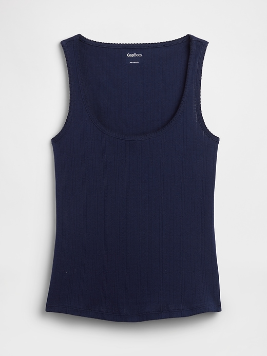 Image number 4 showing, Pointelle PJ Tank Top