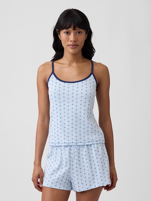 Image number 1 showing, Cotton PJ Cami