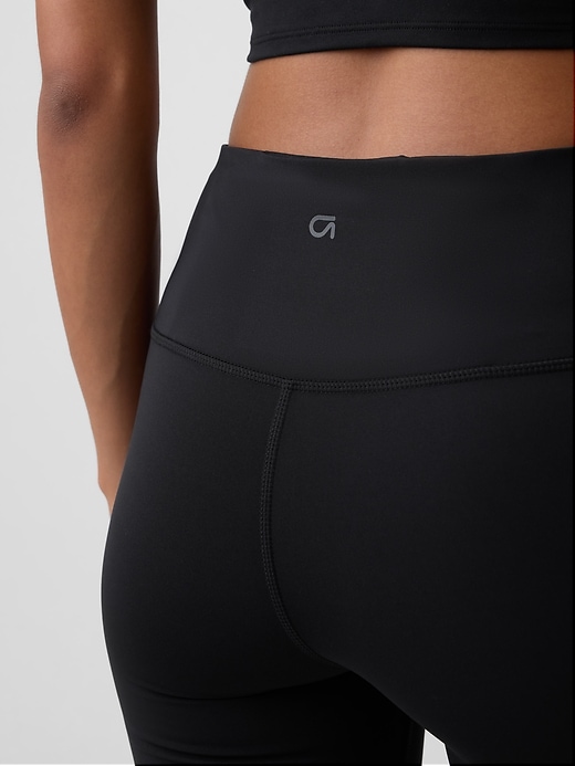 Image number 4 showing, GapFit Studio Recycled 5" High Rise Bike Shorts