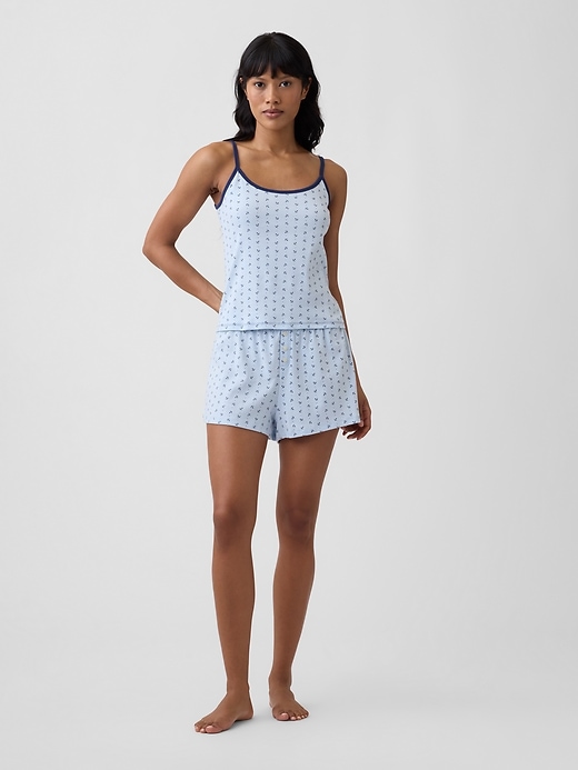 Image number 3 showing, Cotton PJ Cami
