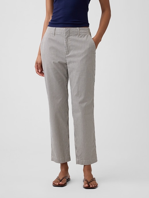 Image number 2 showing, Mid Rise Downtown Khakis