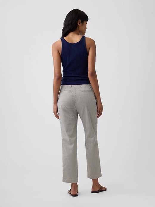 Image number 4 showing, Mid Rise Downtown Khakis