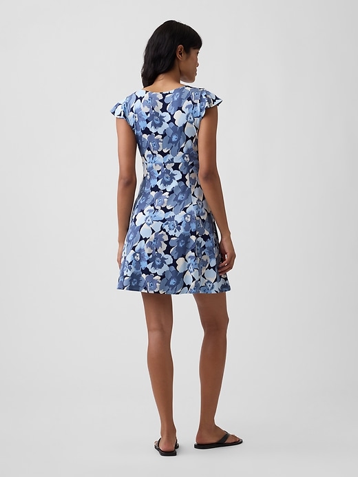 Image number 2 showing, V-Neck Mini Dress
