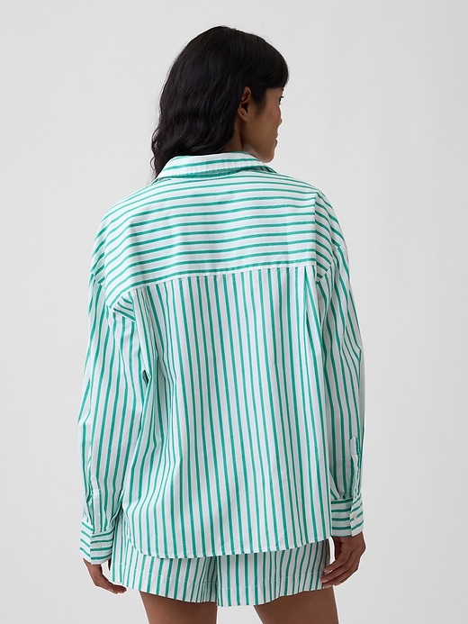 Image number 2 showing, Oversized Shirt in Poplin