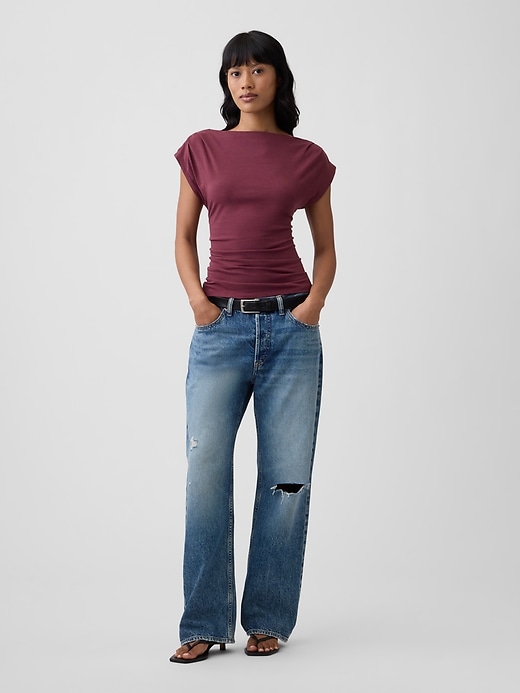 Image number 3 showing, Dolman Sleeve Top