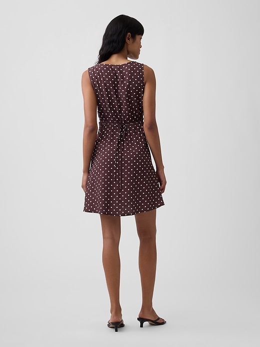 Image number 2 showing, Sleeveless V-Neck Mini Dress