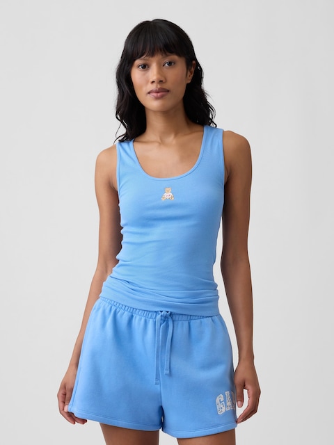Gap Logo Ribbed Tank Top
