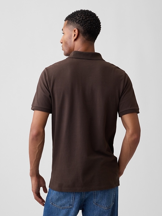 Image number 2 showing, Colorblock Stretch Pique Polo Shirt