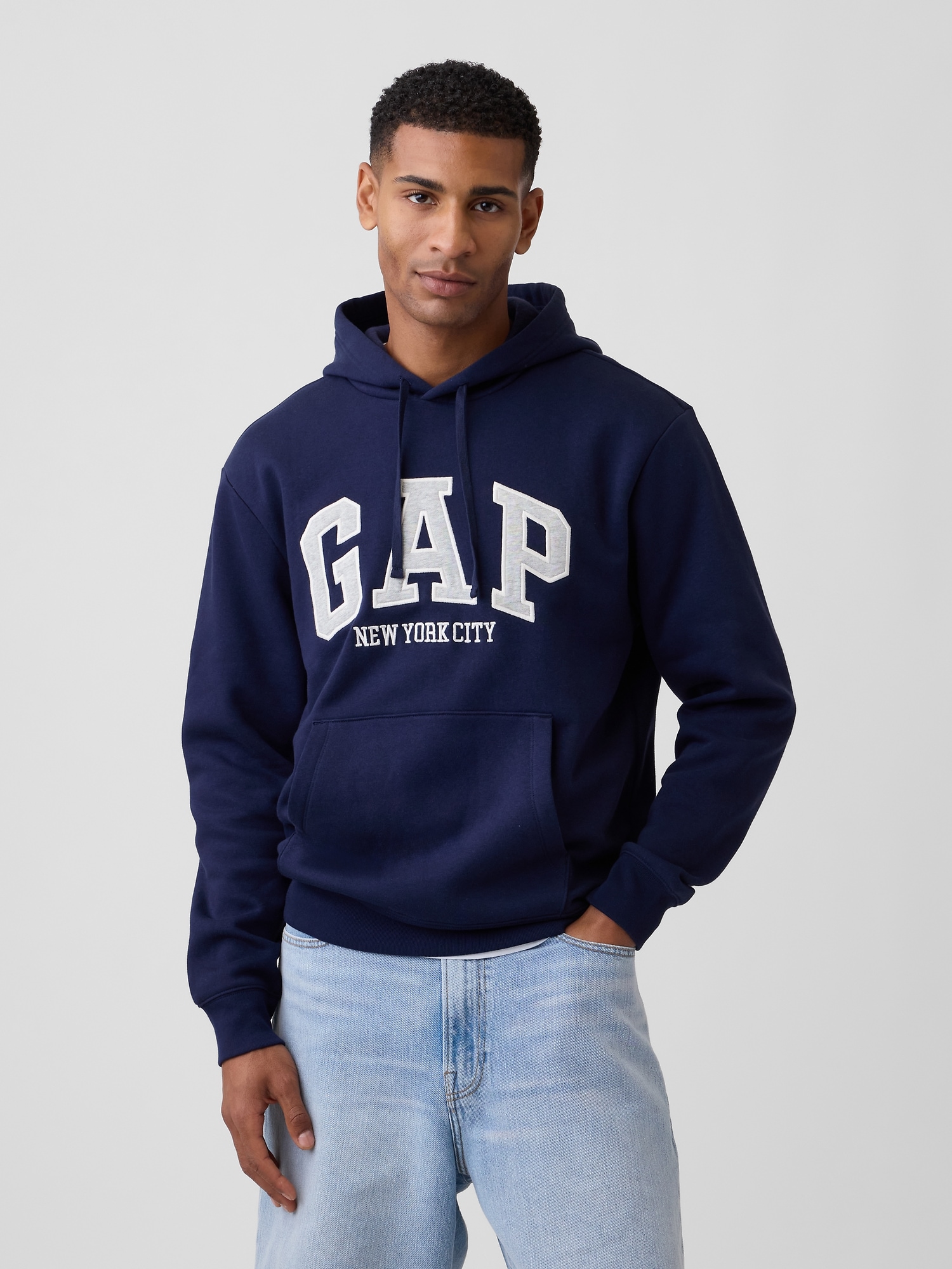 Relaxed Gap City Logo Hoodie