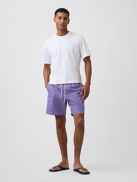 Image number 1 showing, 6" Swim Trunks