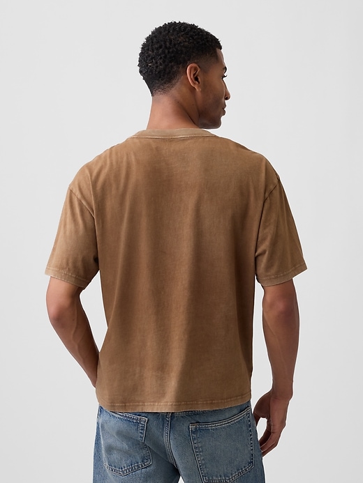 Image number 2 showing, Everyday Soft Boxy Gap Logo T-Shirt